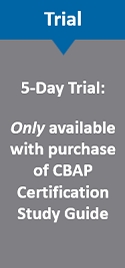5-day CCBA Online Study Exam Trial