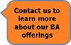 Contact Us about BA Offerings