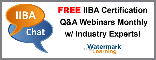 Free IIBA Certification Webinars